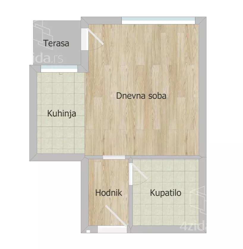 Garsonjera | 4zida