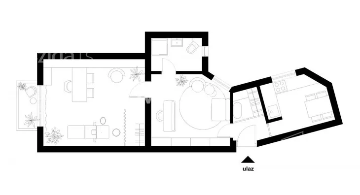 Dvosoban stan | 4zida