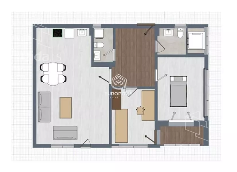 Dvoiposoban stan | 4zida