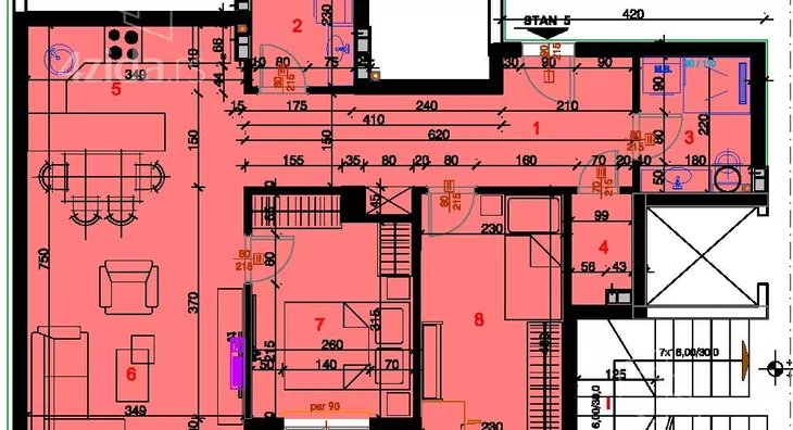 Dvoiposoban stan | 4zida