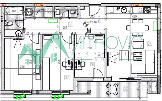 Troiposoban stan | 4zida