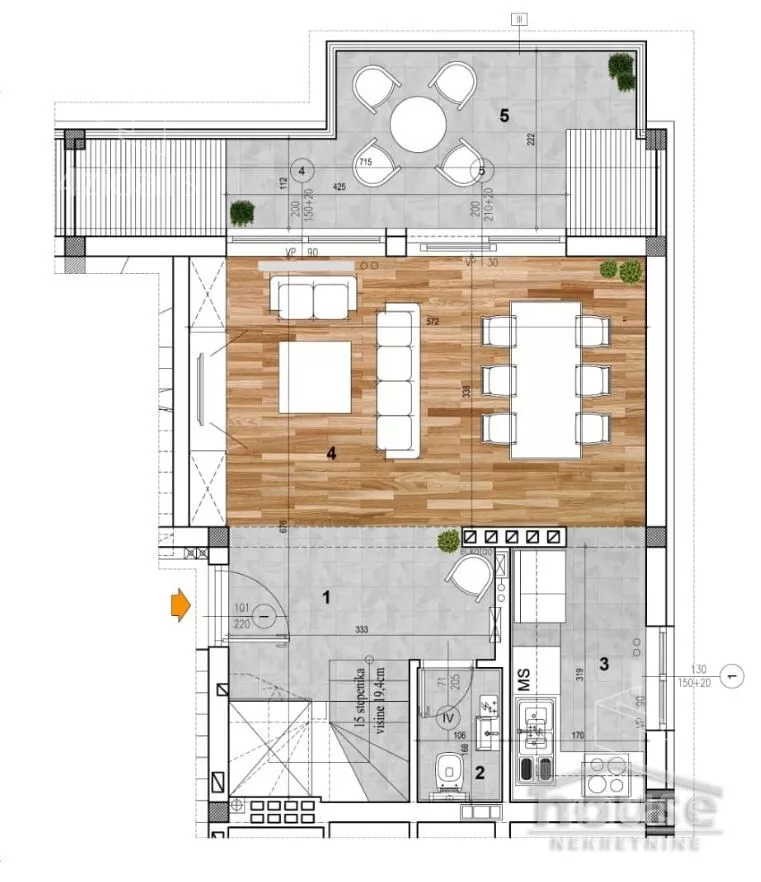 Trosoban stan | 4zida