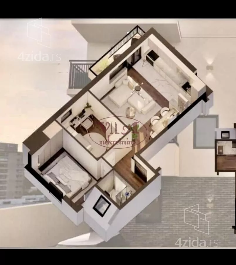 Dvoiposoban stan | 4zida