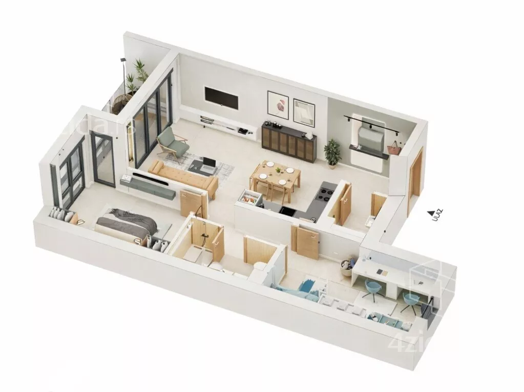 Trosoban stan | 4zida