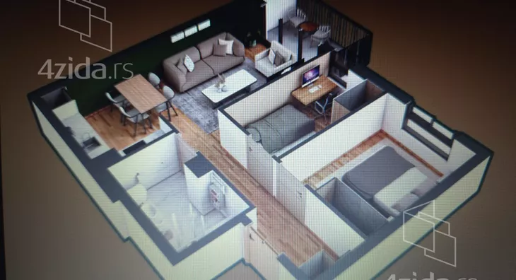 Trosoban stan | 4zida