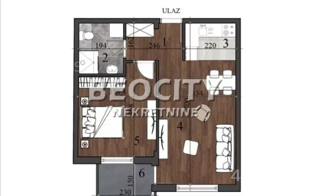 Dvosoban stan | 4zida