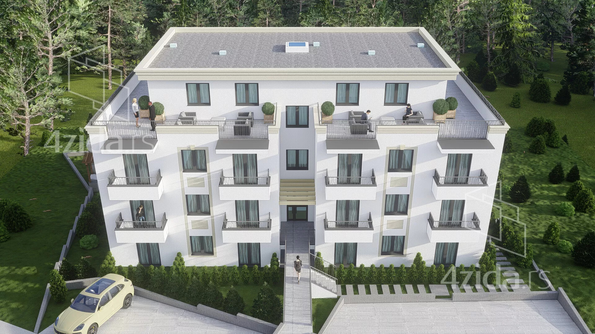 Jednosoban stan | 4zida