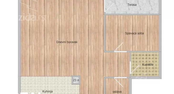 Dvosoban stan | 4zida