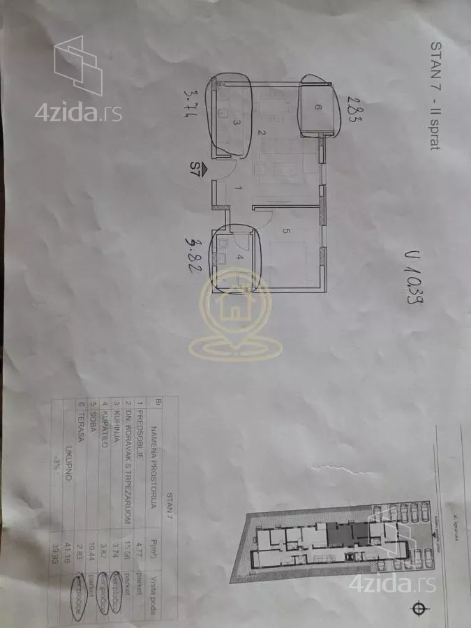 Jednoiposoban stan | 4zida