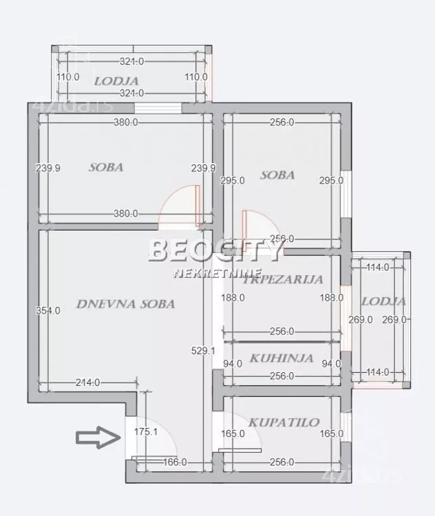 Dvoiposoban stan | 4zida