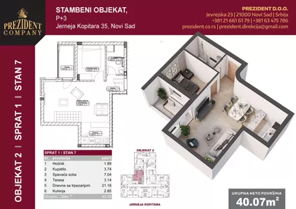 Jerneja Kopitara 35 | 4zida.rs