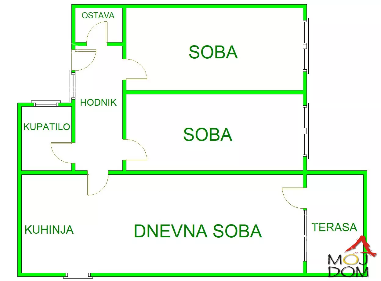 Dvoiposoban stan | 4zida