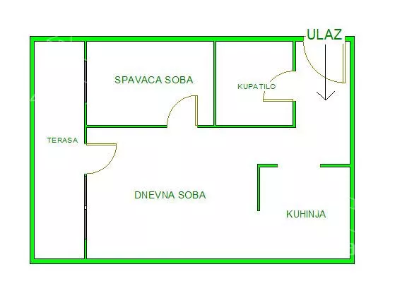 Dvosoban stan | 4zida