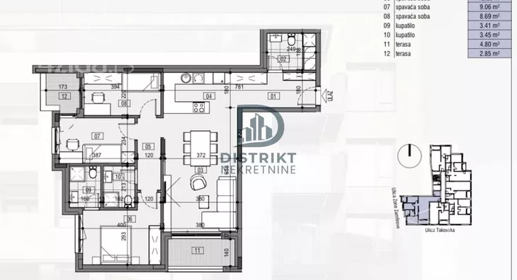 Dvoiposoban stan | 4zida