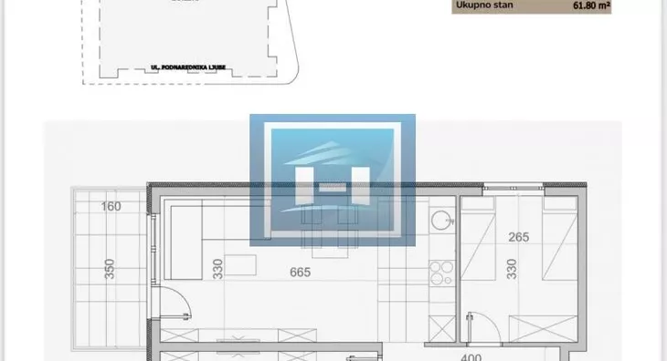 Dvosoban stan | 4zida