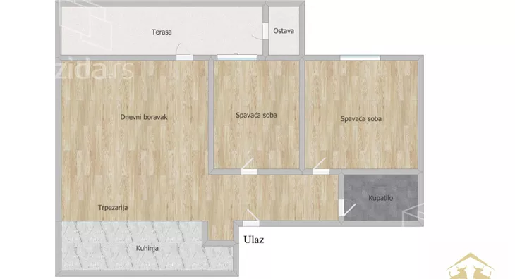 Trosoban stan | 4zida