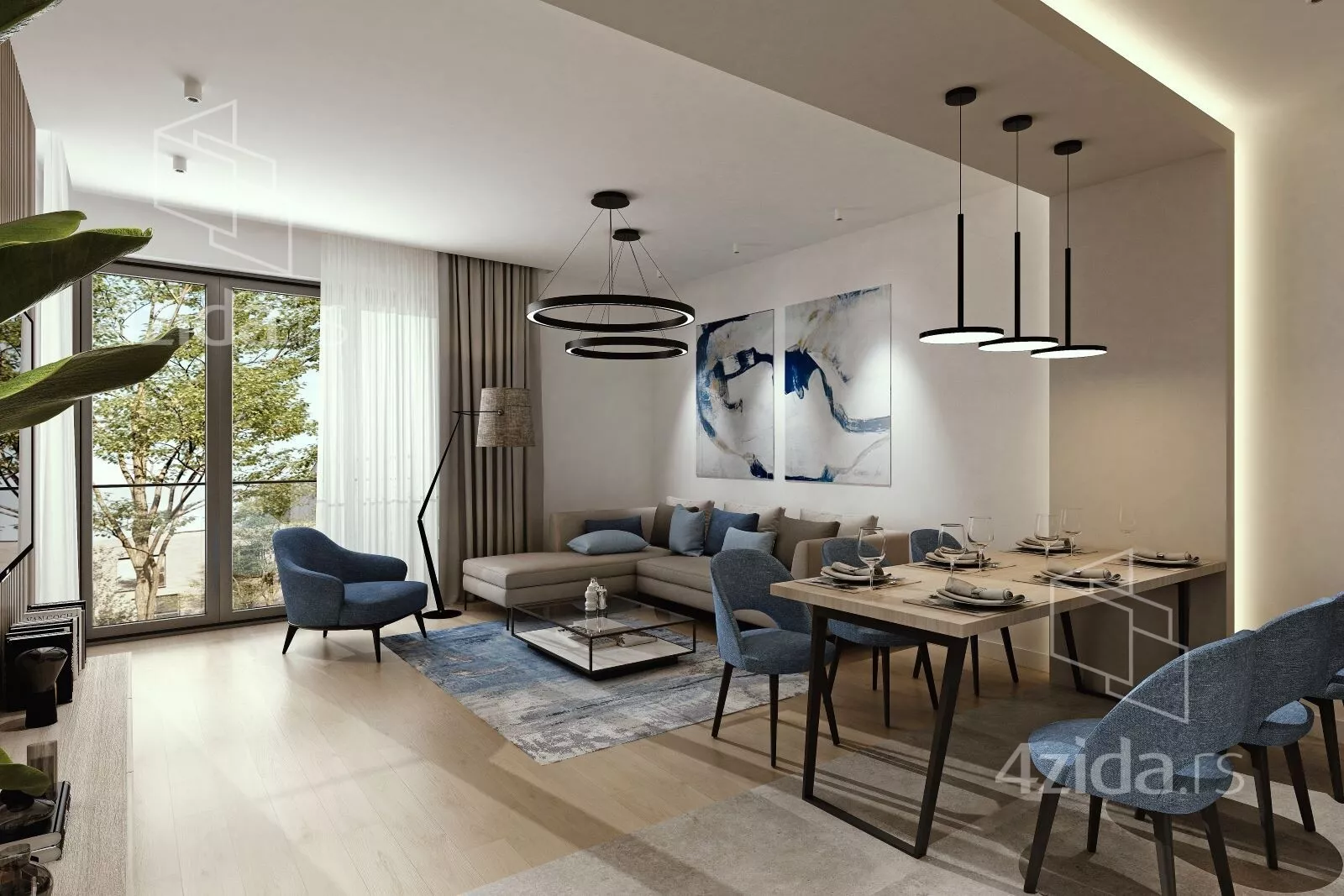 Dvosoban stan | 4zida