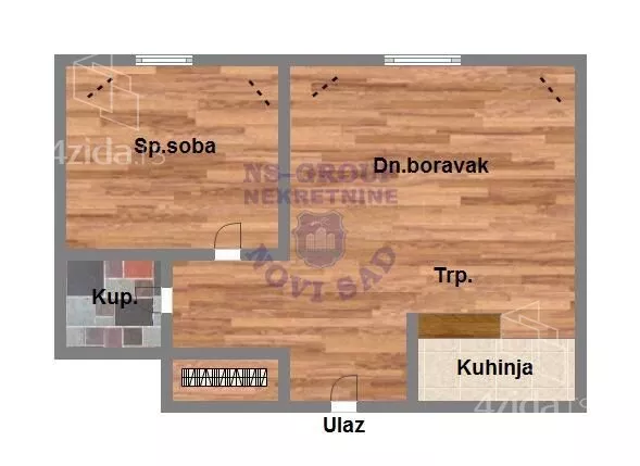 Dvosoban stan | 4zida