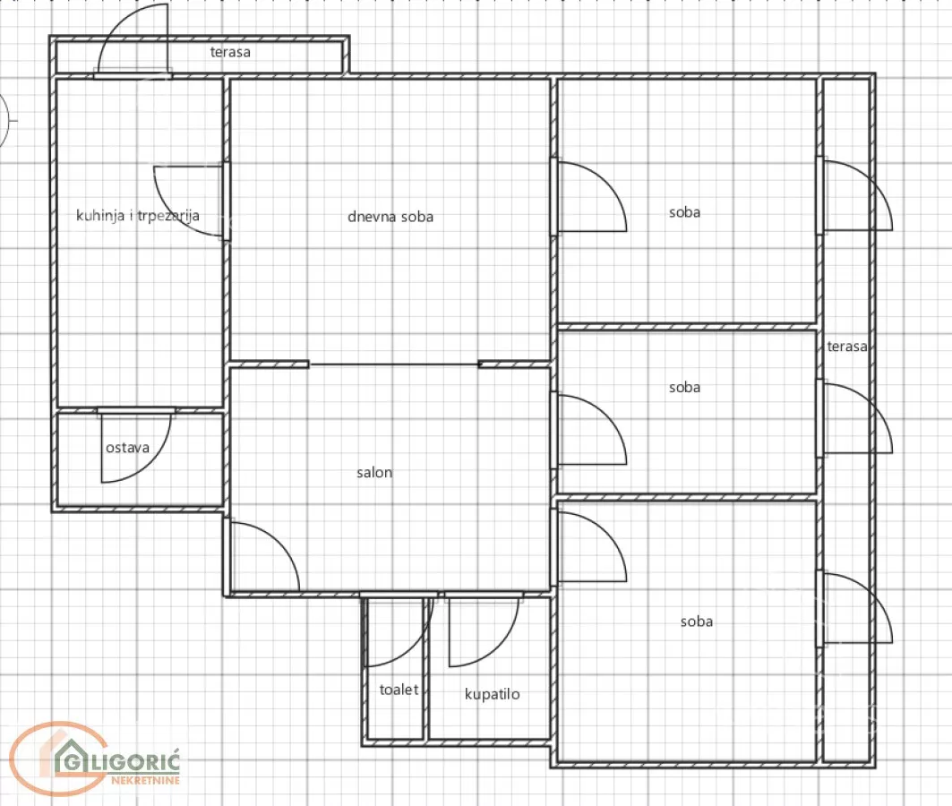Četvorosoban stan | 4zida
