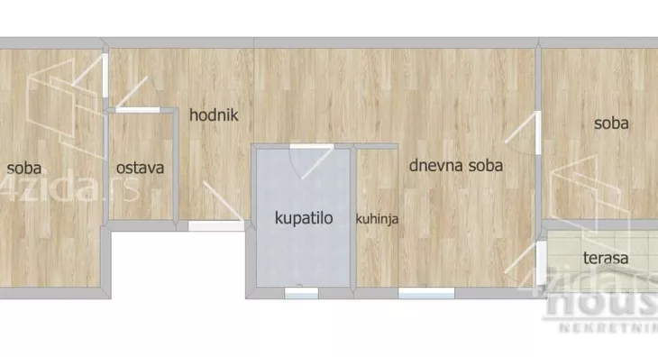 Dvoiposoban stan | 4zida