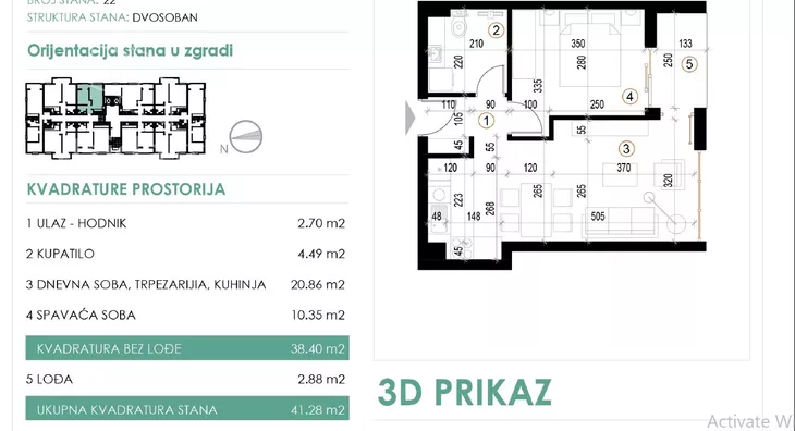 Dvoiposoban stan | 4zida