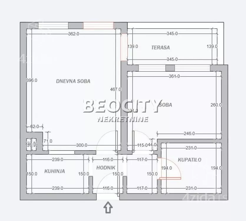 Dvosoban stan | 4zida