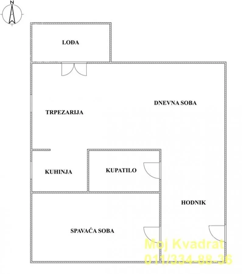 Dvosoban stan | 4zida
