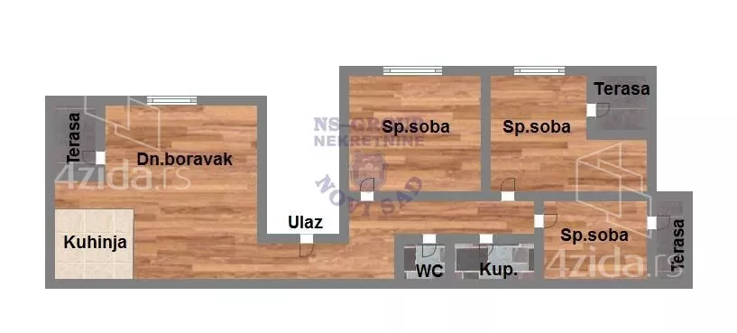 Dvoiposoban stan | 4zida