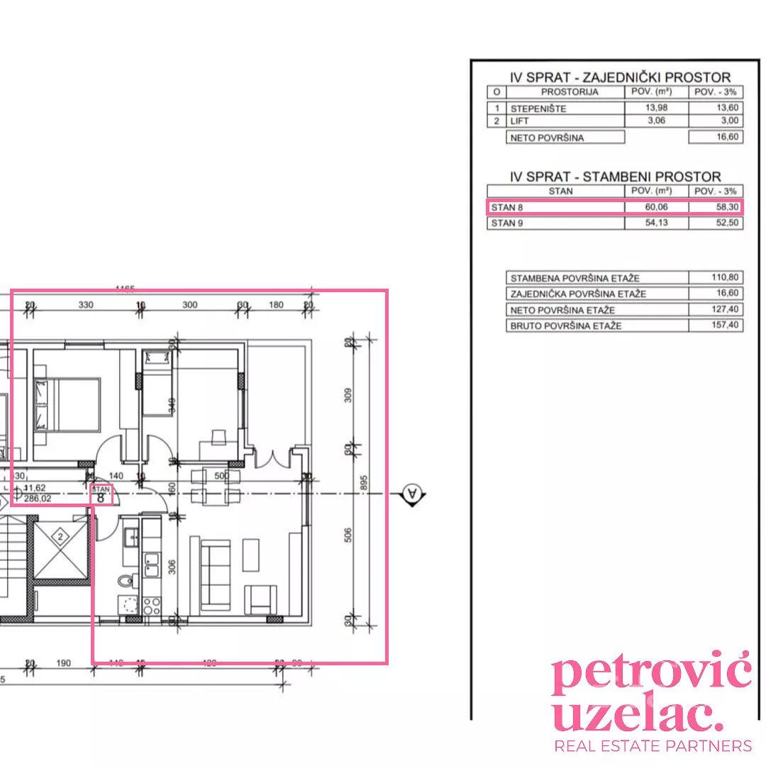 Trosoban stan | 4zida