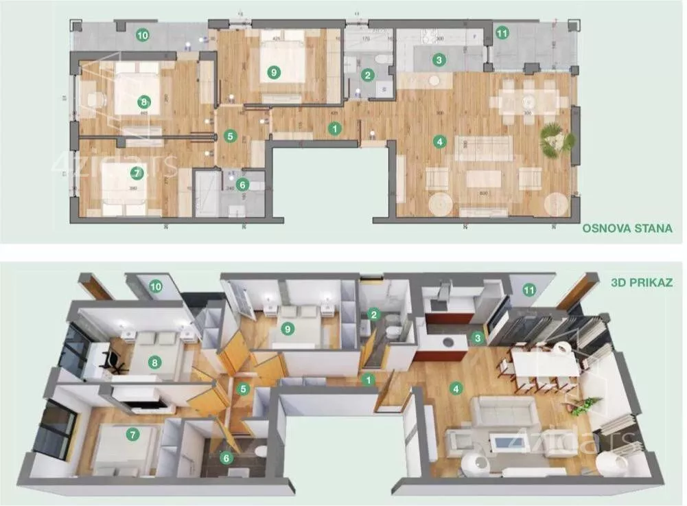 Četvorosoban stan | 4zida