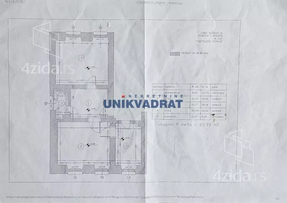 Dvosoban stan | 4zida