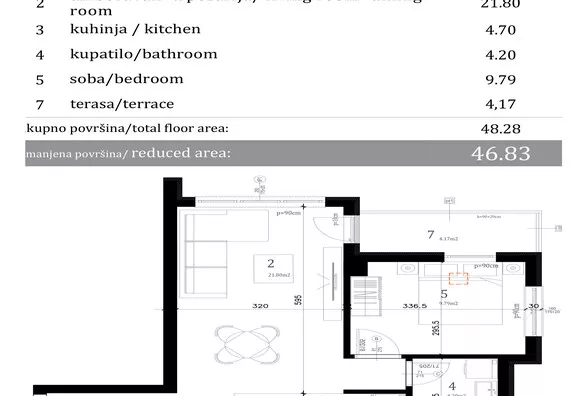 Dvosoban stan | 4zida