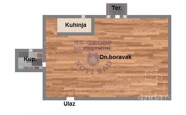 Garsonjera | 4zida