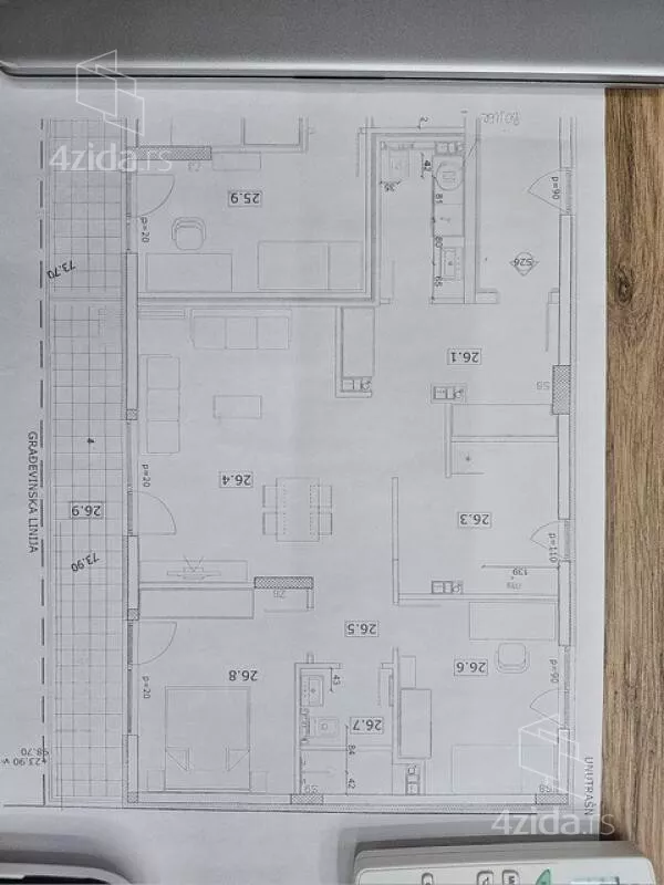 Trosoban stan | 4zida