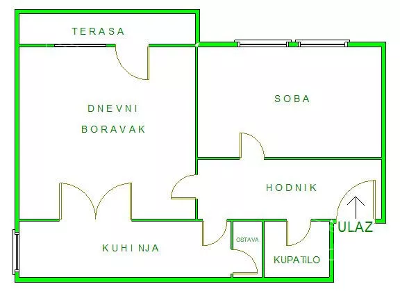 Dvosoban stan | 4zida
