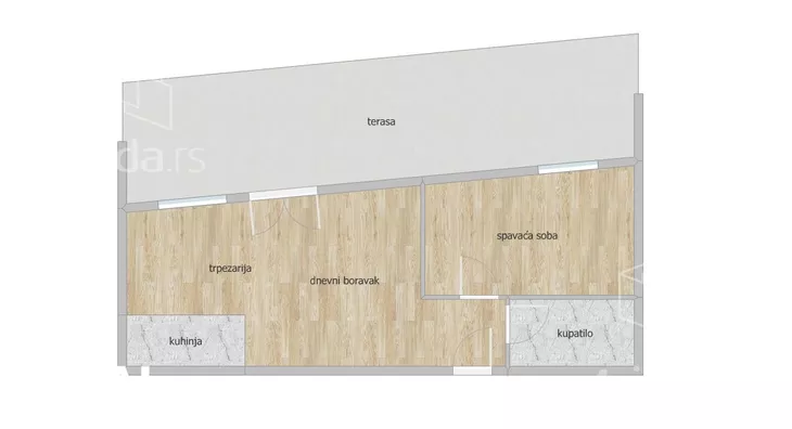 Dvosoban stan | 4zida