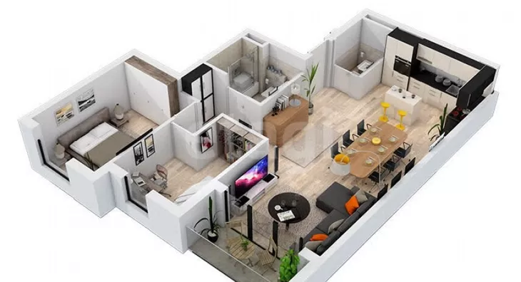 Trosoban stan | 4zida