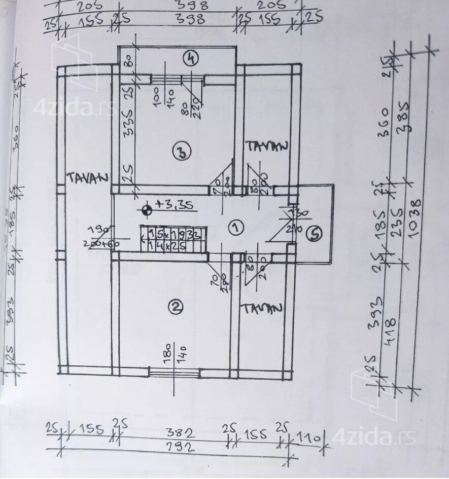 2-etažna kuća | 4zida