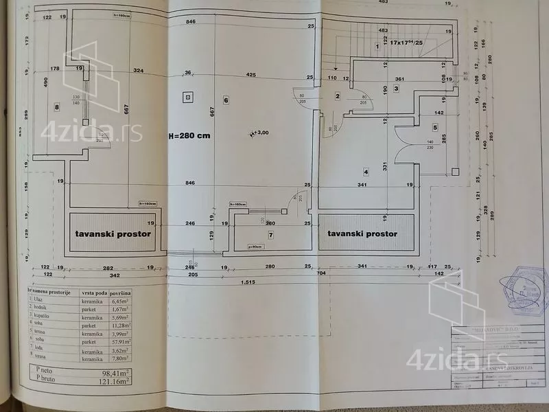 2-etažna kuća | 4zida