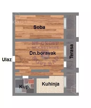 Dvosoban stan | 4zida