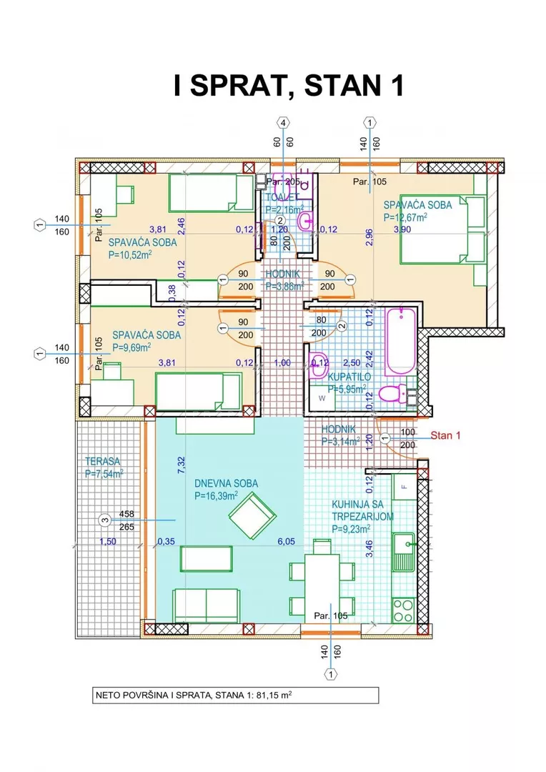 Četvorosoban stan | 4zida