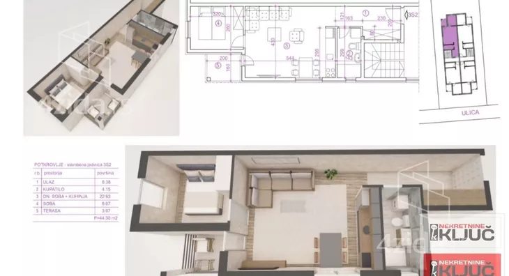 Dvosoban stan | 4zida