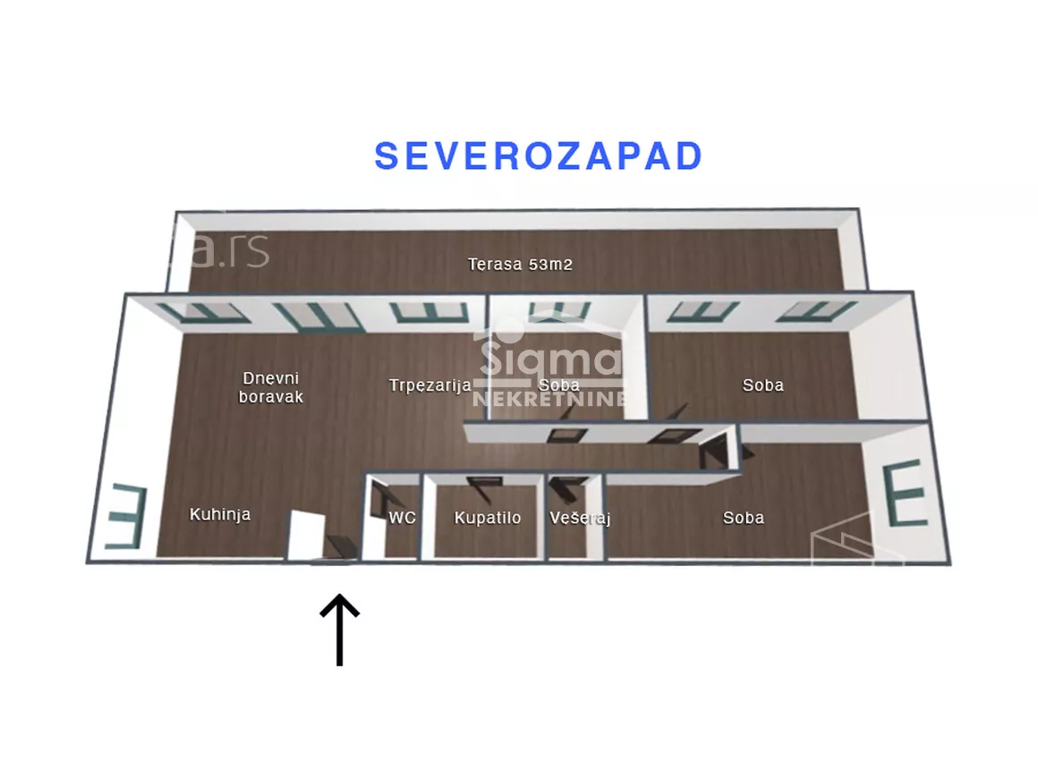 Četvorosoban stan | 4zida