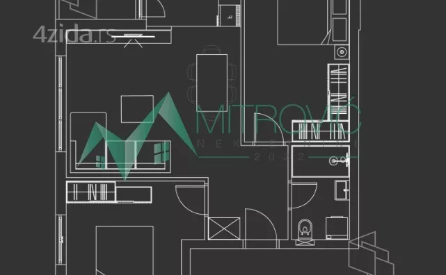 Trosoban stan | 4zida