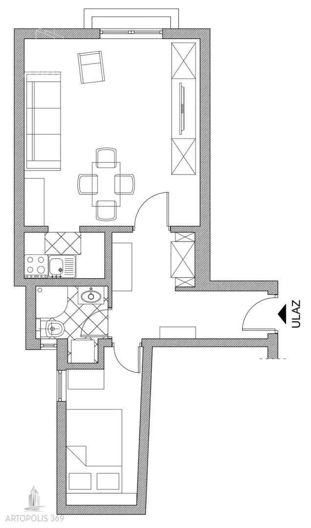 Dvosoban stan | 4zida