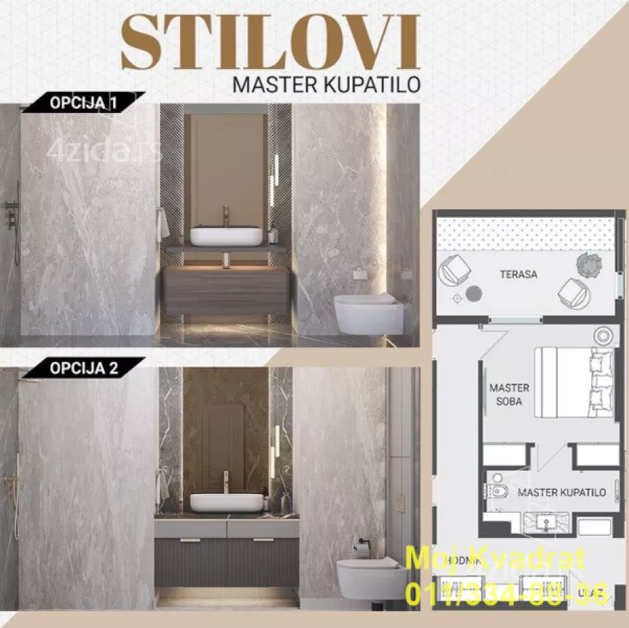 Petosoban stan | 4zida