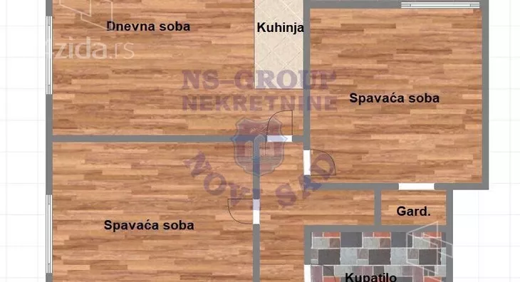 Dvoiposoban stan | 4zida