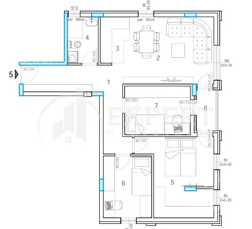 Dvoiposoban stan | 4zida