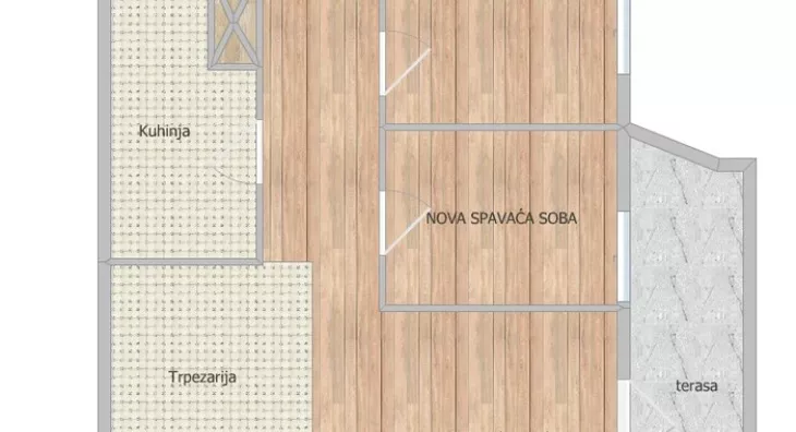 Dvosoban stan | 4zida