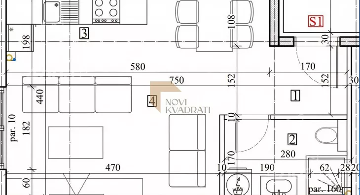 Jednosoban stan | 4zida